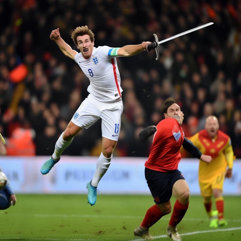 英格兰客场大胜安道尔，领跑小组