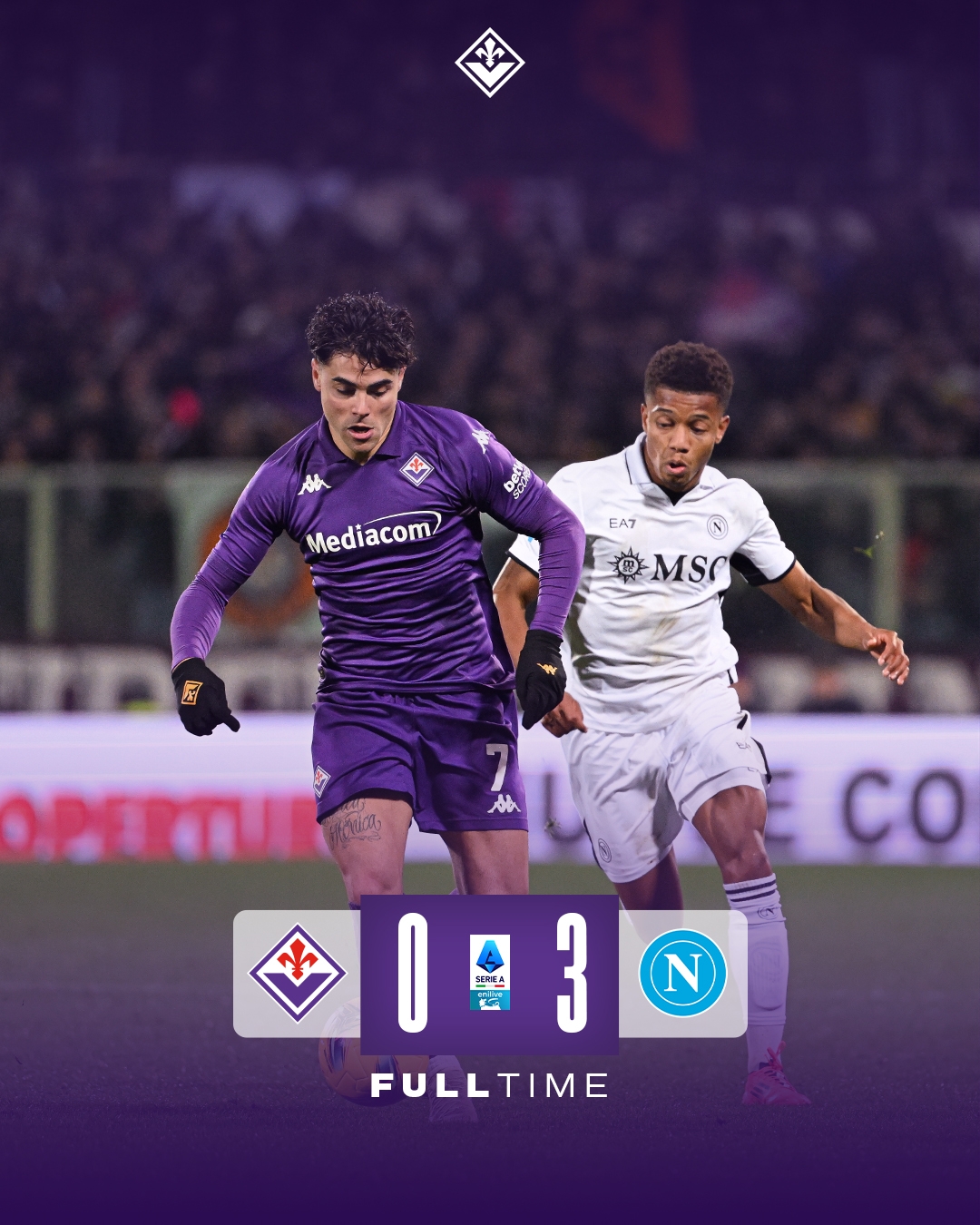 佛罗伦萨名将受伤，意甲积分榜下滑至第五