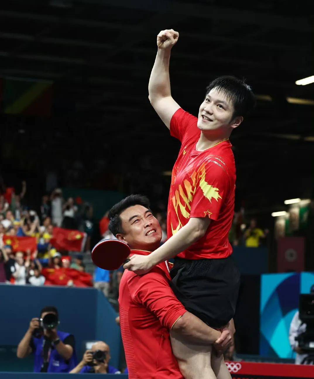 德国队鏖战奥地利队，王皓点燃赛场